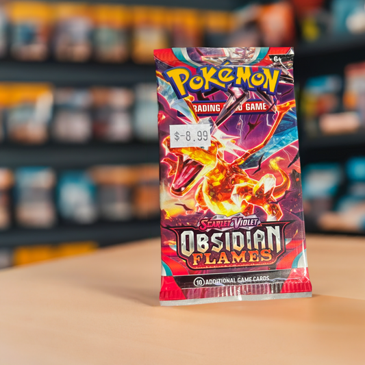 POKEMON OBSIDIAN FLAMES BLISTER PACK - 4 for $31.97